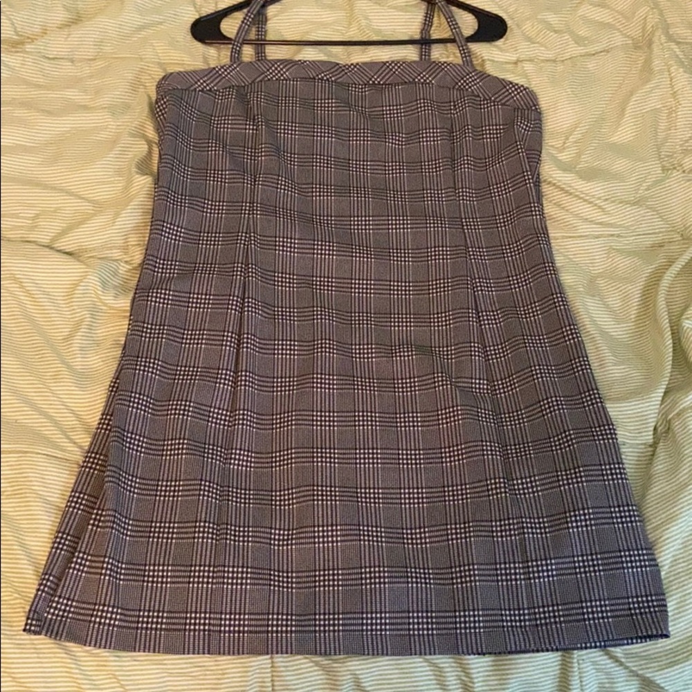 Plaid cami dress